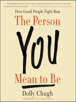 cover image of The Person You Mean to Be